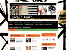 Tablet Screenshot of heysaltylady.com